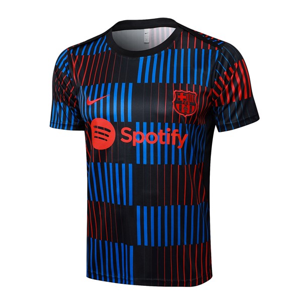Camiseta Entrenamiento Barcelona 2024-2025 Azul Rojo
